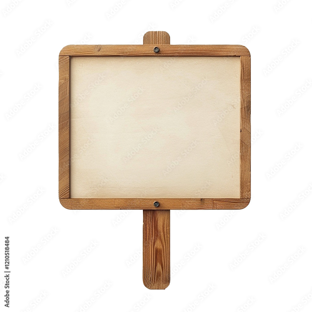 Blank Wooden Sign Rustic Style Notice Board Blank Wooden Sign Rustic Style Notice Board