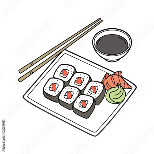 Restaurant and food delivery icons  perfect for illustrating the concept of food delivery services