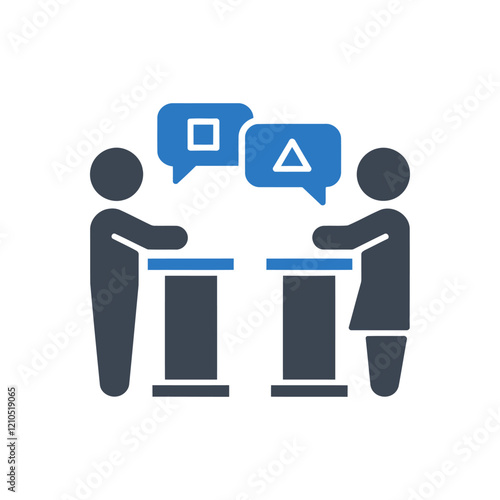 Debate Discussion Icon