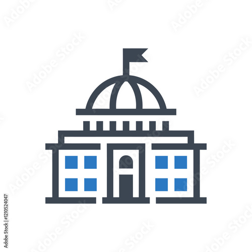 Government Building Icon