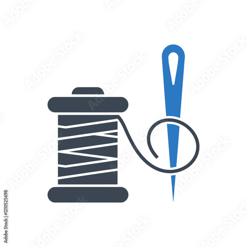 Needle Threading Icon