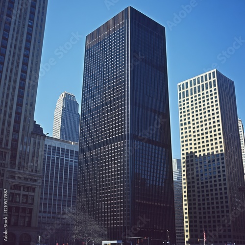 Wallpaper Mural buildings in business district, scyscrappers, daylight, stock photo,  Torontodigital.ca