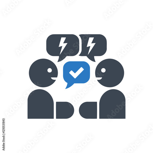Discussion Agreement Icon