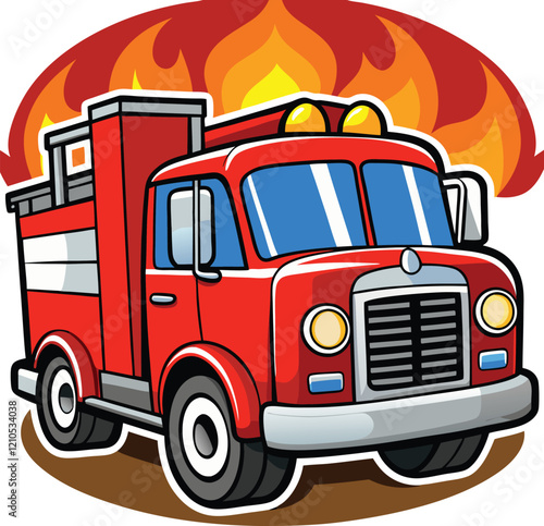 Firetrucks are engineering marvels, designed to navigate urban landscapes 