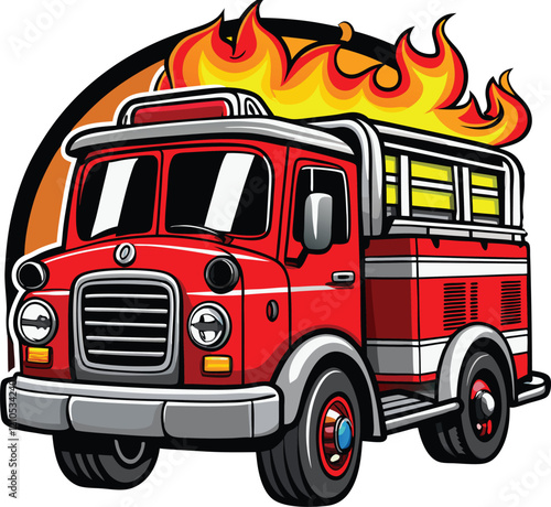 Firetrucks are vital in disaster response, equipped to handle fires, hazardous spills, and rescue missions.
