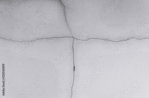 Wallpaper Mural Cracked wall texture cement concrete floor background, Plaster facade house wall with grey dark cracks abstract background Torontodigital.ca