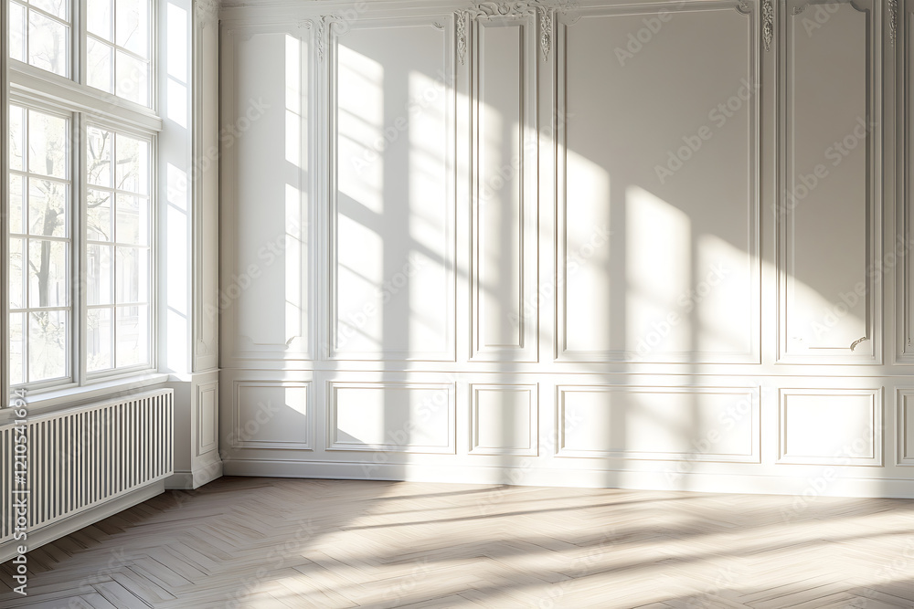 Radiant Simplicity A Spacious, Sunlit Minimalist Room Radiant Simplicity A Spacious, Sunlit Minimalist Room