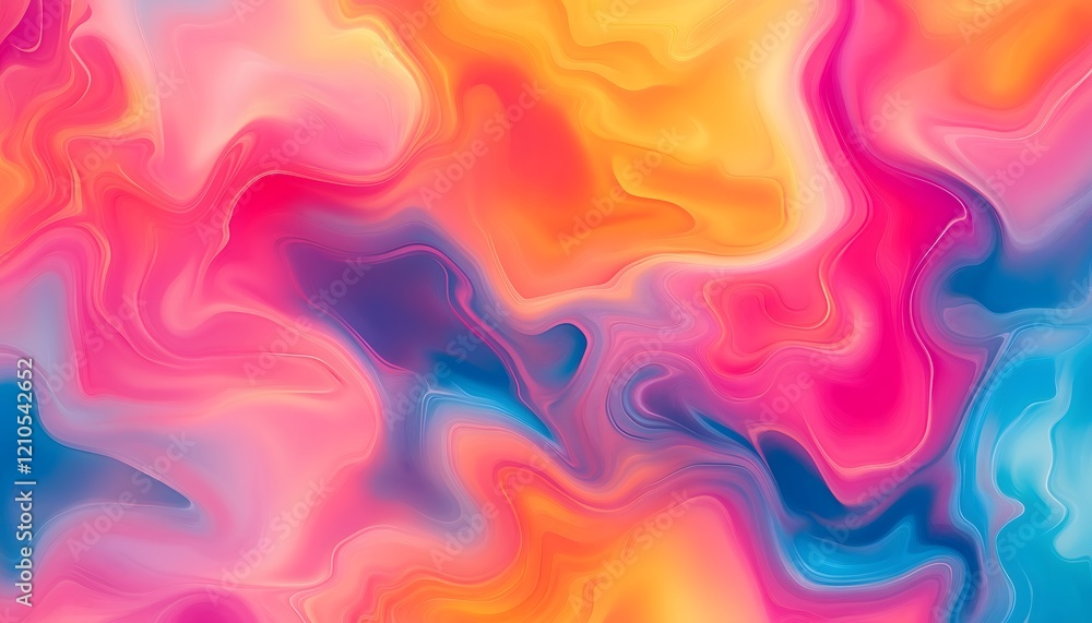 Obraz premium Bright tie dye wallpaper
