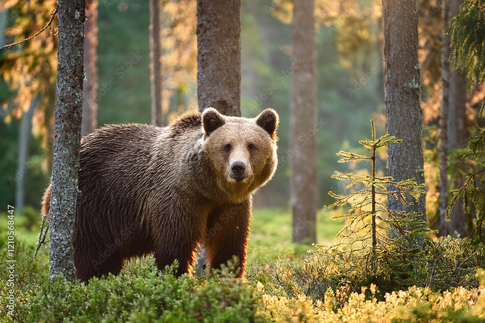 Generated Image of a bear in the forest Generated Image of a bear in the forest