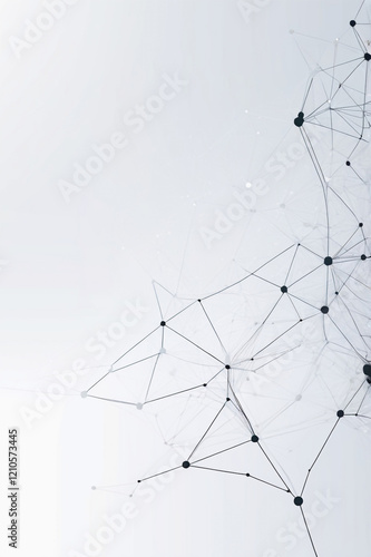 Digital Information Technology Network Background, Abstract dot point connect with gradient line Digital Networking conceptual network networking concept internet business technology communication