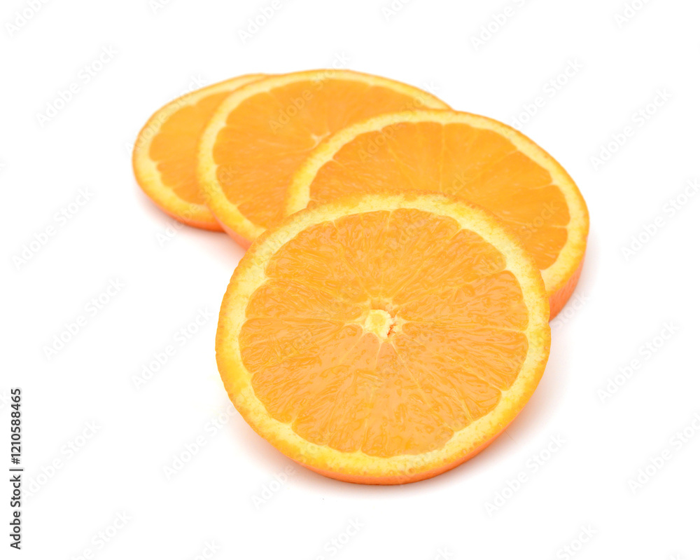Nice fresh orange isolated on a white background Nice fresh orange isolated on a white background