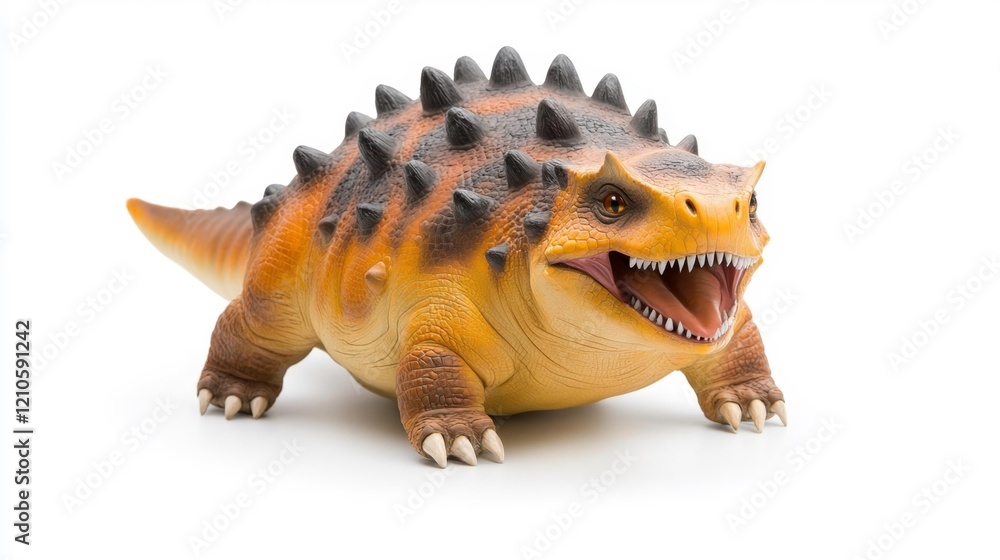 Fototapeta premium Lystrosaurus in Early Triassic Era. Generative AI