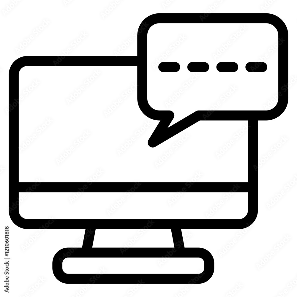 Online outline icon Online outline icon
