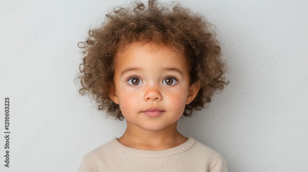 Naklejka premium portrait of a baby