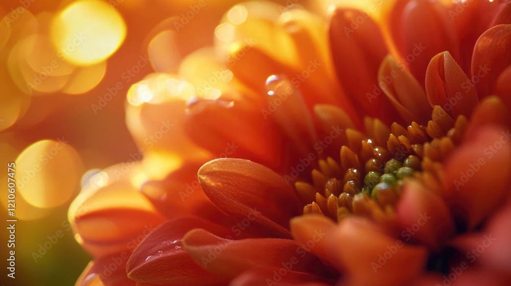 A detailed image of a single flower with a blurred background A detailed image of a single flower with a blurred background