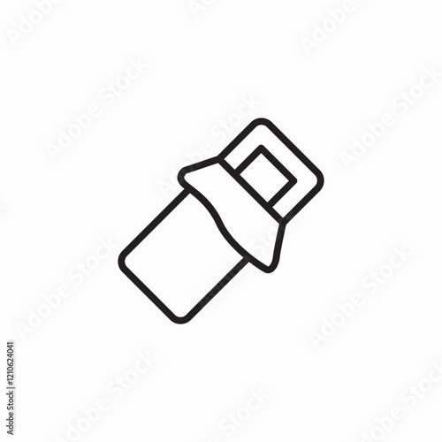 small chocolate icon sign vector