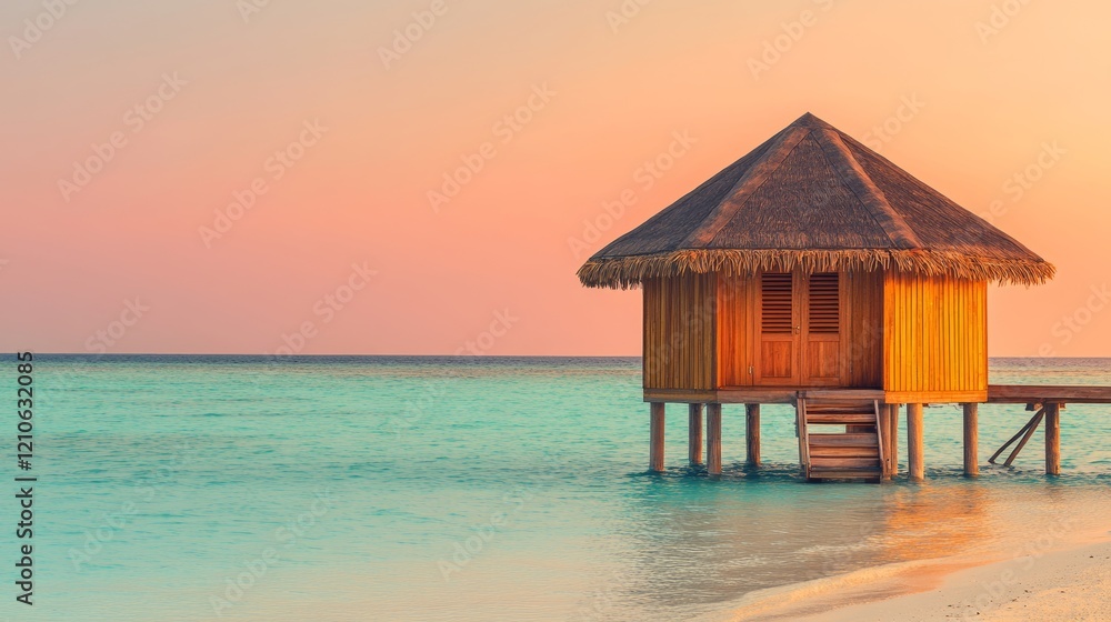 Overwater Bungalow with an Infinity Pool and Spectacular Ocean View Overwater Bungalow with an Infinity Pool and Spectacular Ocean View