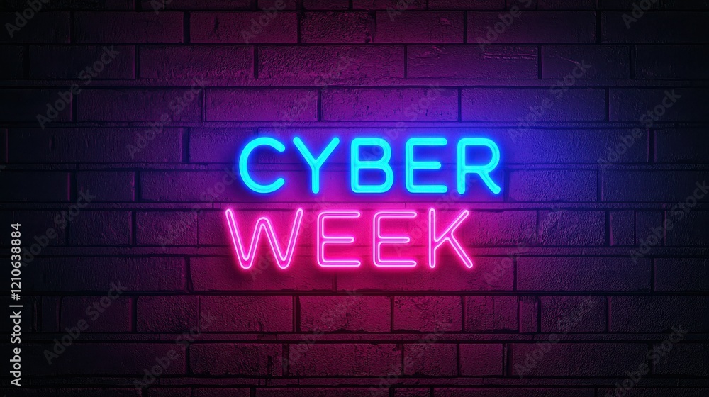 Bright neon sign displaying Bright neon sign displaying