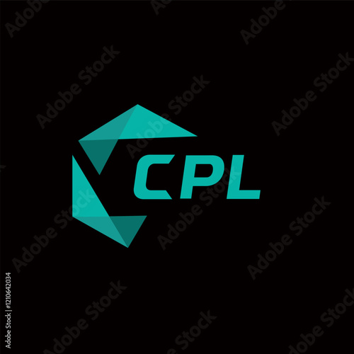 CPL creative minimalist letter logo. CPL unique vector initials alphabet letter logo design
