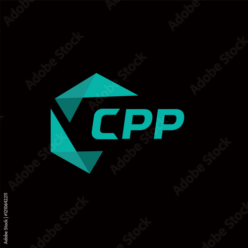 CPP creative minimalist letter logo. CPP unique vector initials alphabet letter logo design