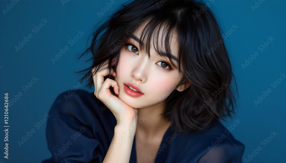 ファンタジーストーリー(ウルトラブルーの色彩を纏った女性) ファンタジーストーリー(ウルトラブルーの色彩を纏った女性)