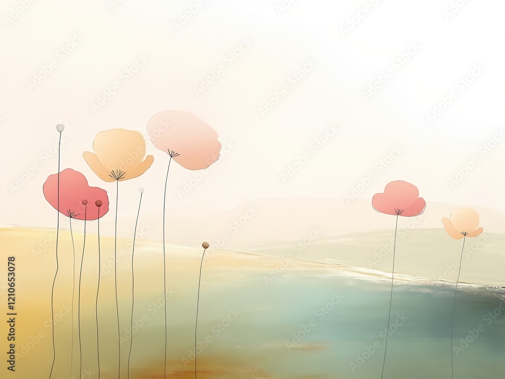 Fototapeta premium spring landscape