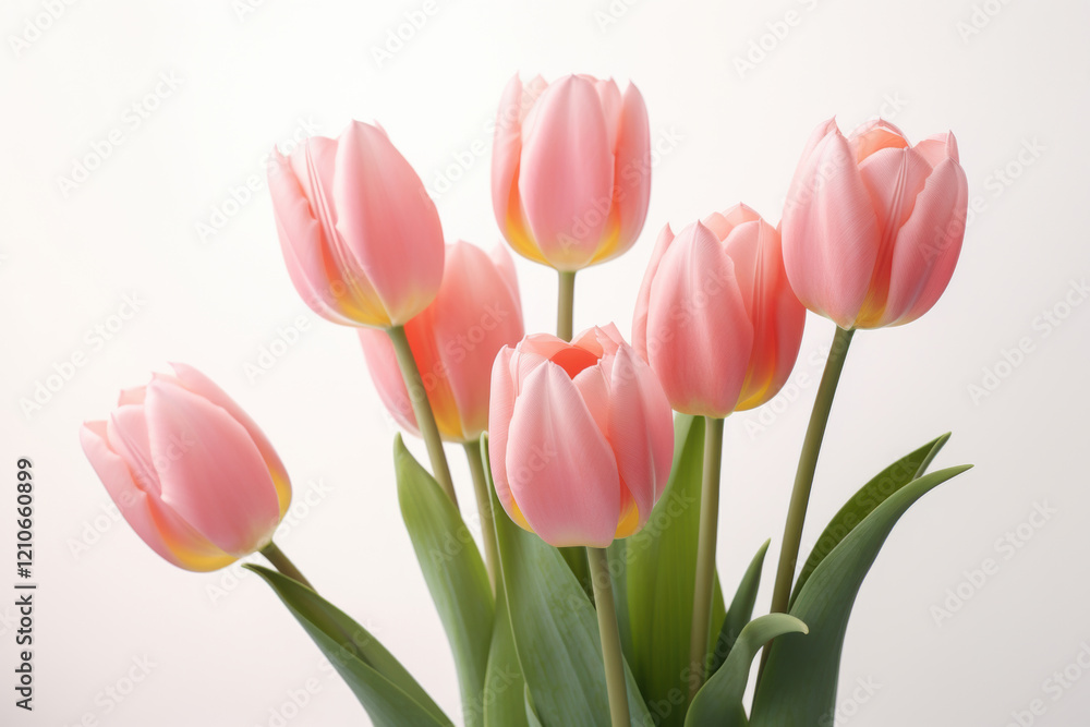 Fototapeta premium Pink Tulips in a Vase