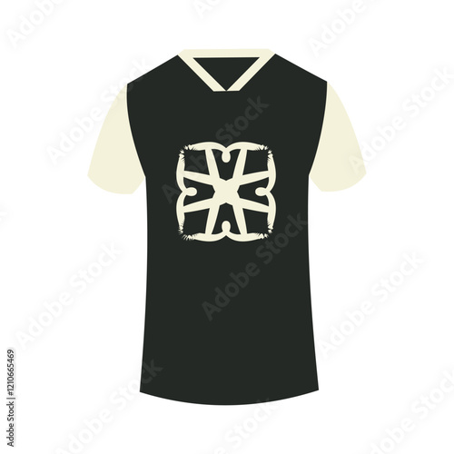 Dear Viewers, This is a Vneck T-shirt design. I made this design. I hope you will benefit from using my design. Thank you.