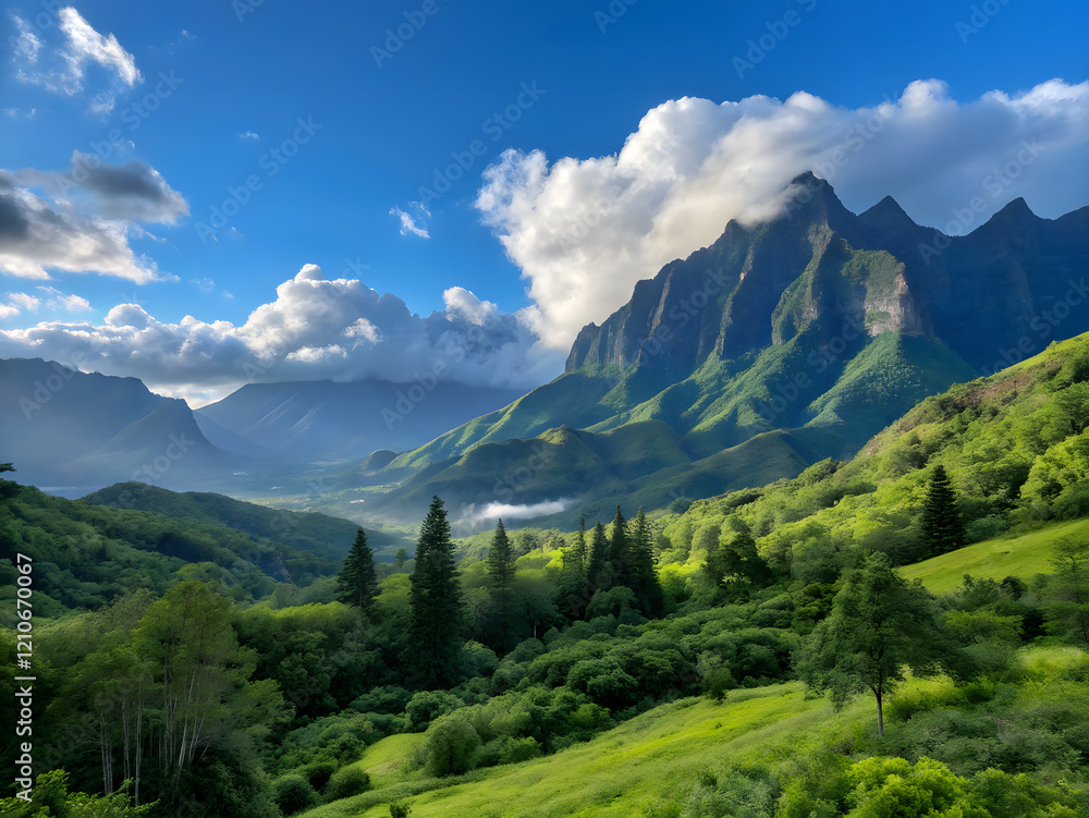 Fototapeta premium Landscapes and natural scenery