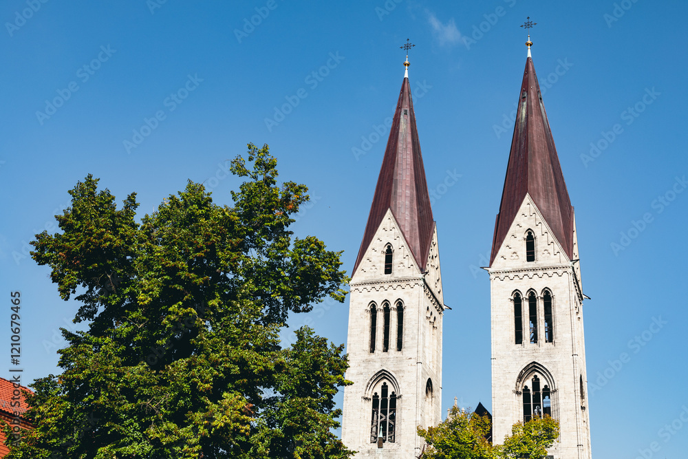 Kirche in Halberstadt, Sachsen-Anhalt Kirche in Halberstadt, Sachsen-Anhalt