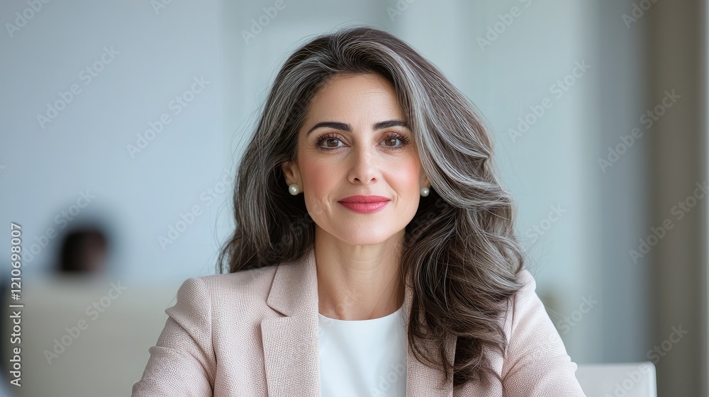 Confident businesswoman portrait, office background (1) Confident businesswoman portrait, office background (1)