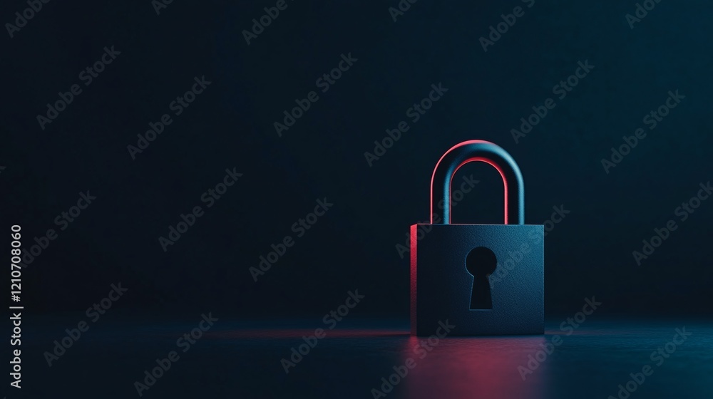 Secure Lock with Colorful Lighting Secure Lock with Colorful Lighting