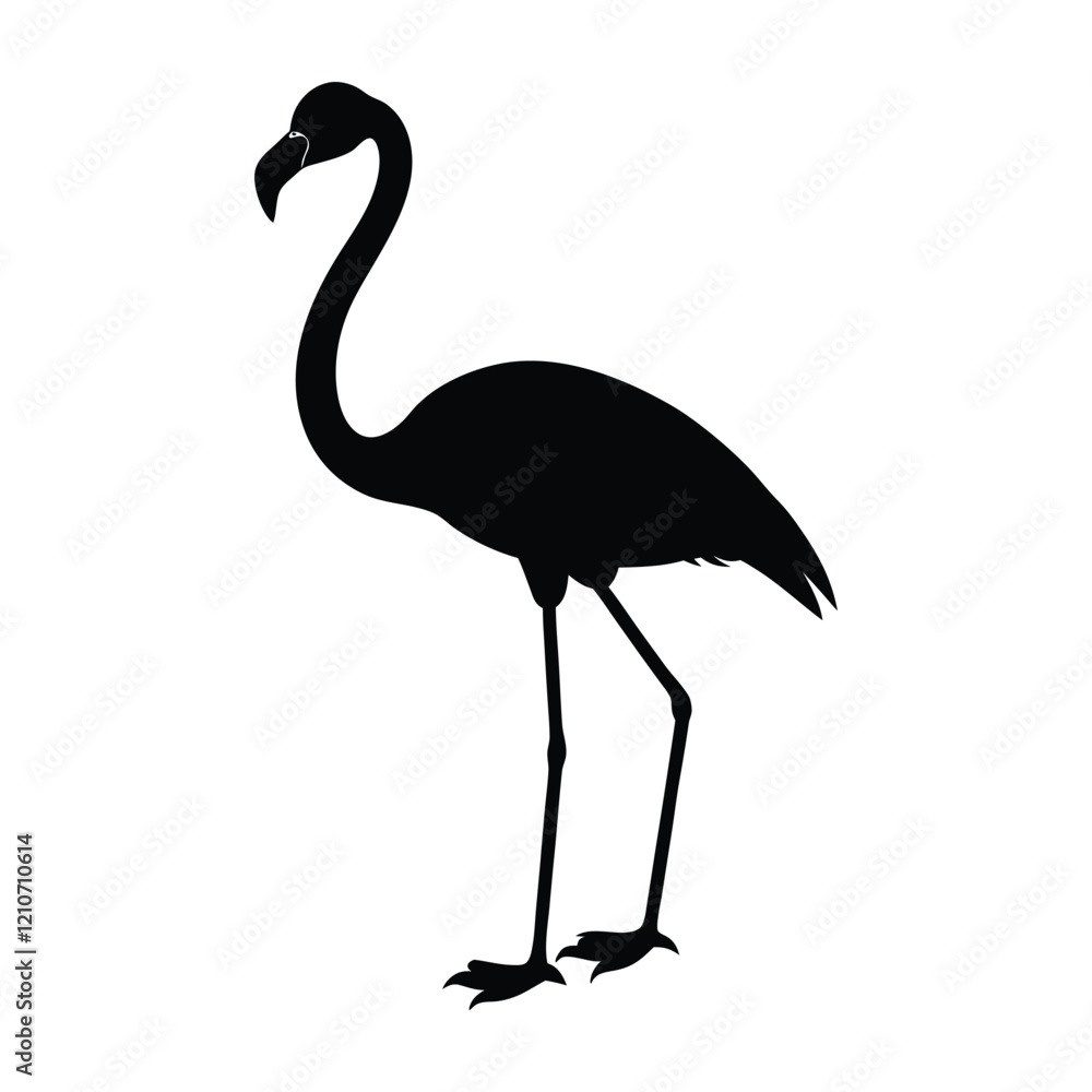 Obraz premium illustration of a flamingo