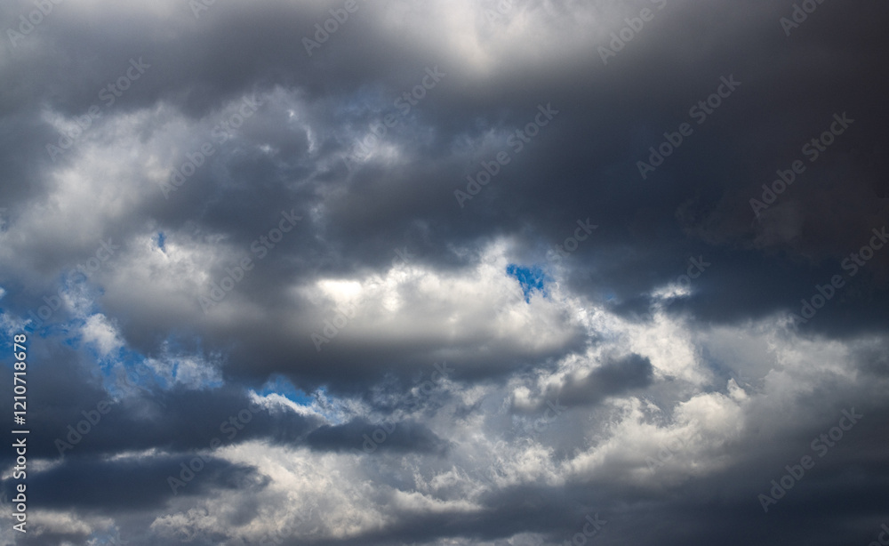 Fototapeta premium storm clouds in the sky