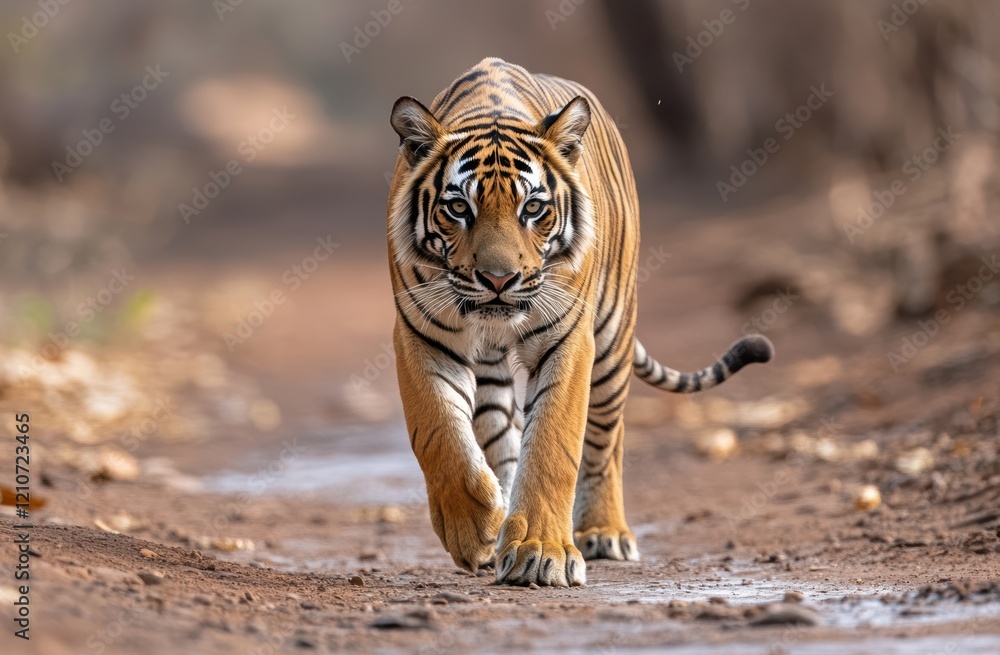 Obraz premium Portrait photograph of a tiger