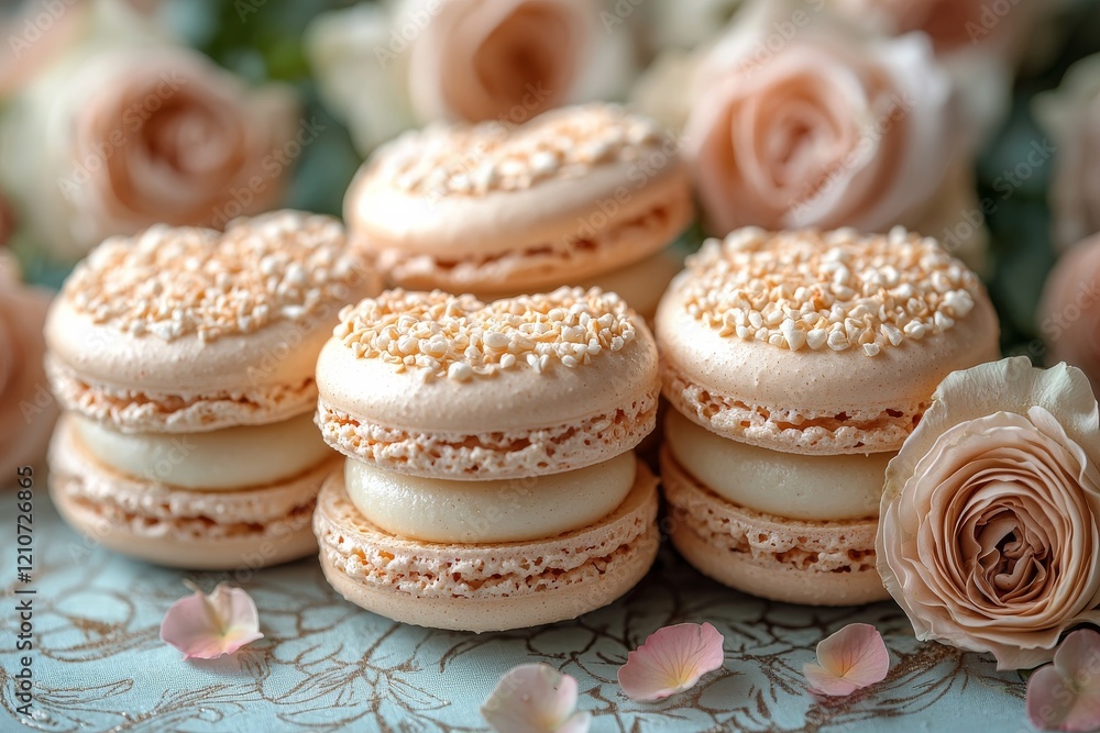 Exquisite Heart-Shaped Macarons with Intricate Designs Perfect for Valentine's Exquisite Heart-Shaped Macarons with Intricate Designs Perfect for Valentine's