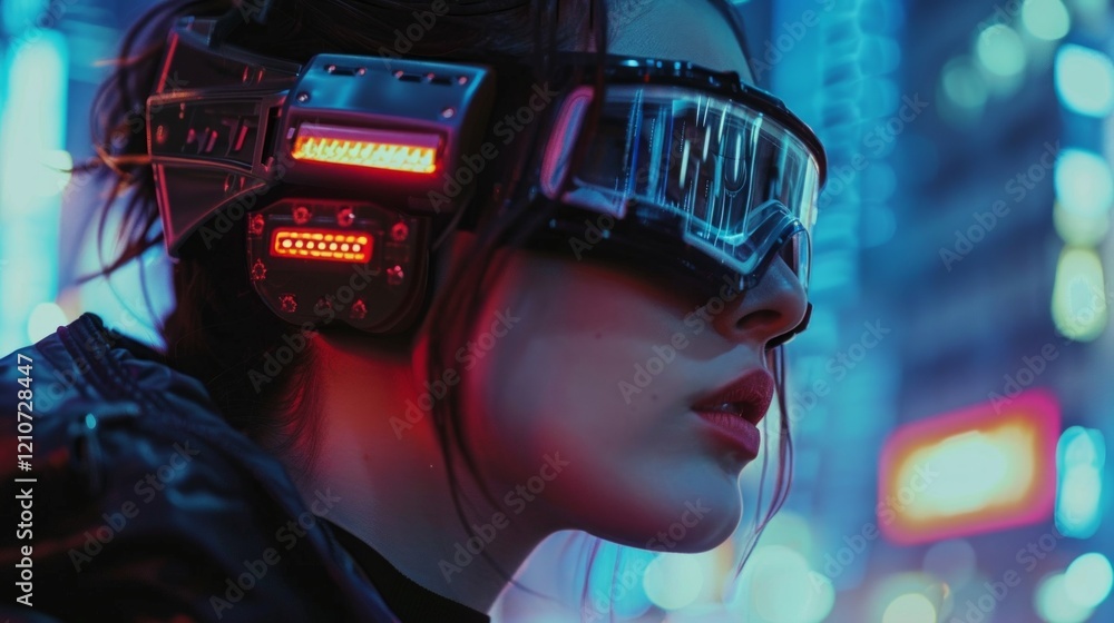City in virtual reality City in virtual reality