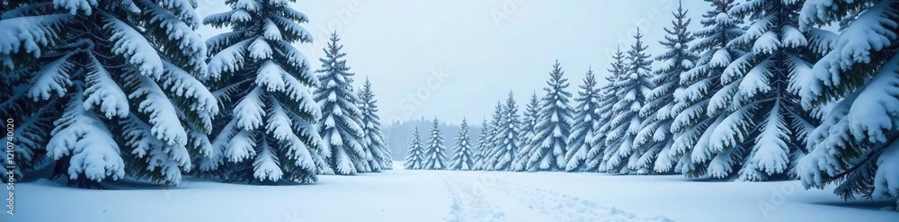 A dense thicket of pine trees covered in a thick layer of snow and ice, snow, pine A dense thicket of pine trees covered in a thick layer of snow and ice, snow, pine