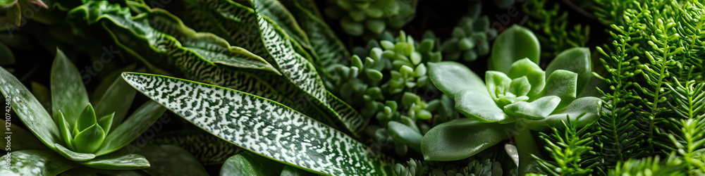 Collection of Succulents and Green Plants