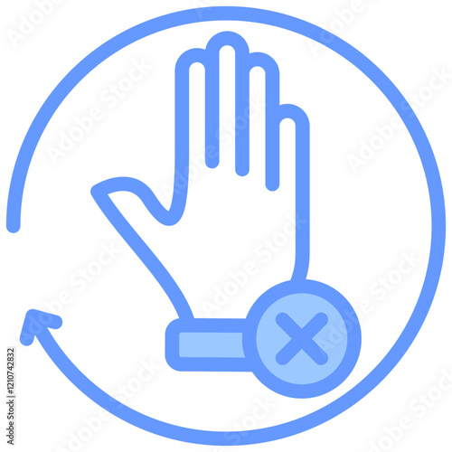 Exclusionary Conduct Blue Icon