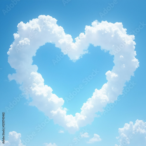 heart shaped cloud