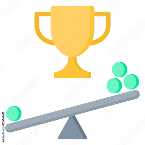 Unfair Competition Flat Icon