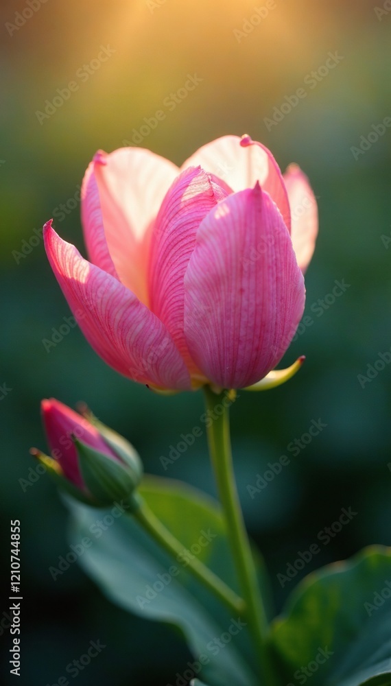 Delicate petals unfurl softly in the morning dew, soft, floral Delicate petals unfurl softly in the morning dew, soft, floral