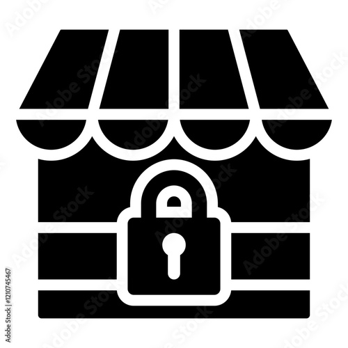 Market Transparency Glyph Icon