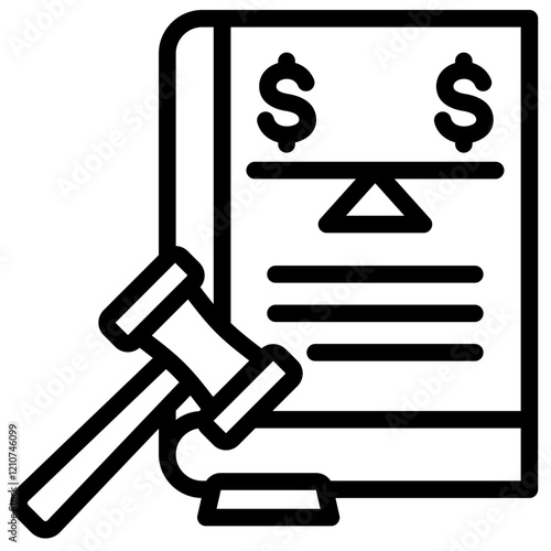 Antitrust Litigation Outline Icon