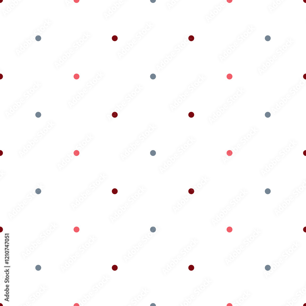 Seamless pattern of small multi-colored dots on a white background Seamless pattern of small multi-colored dots on a white background