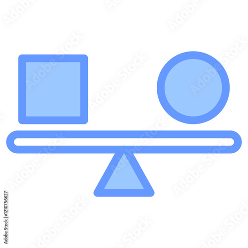 Balance Blue Icon