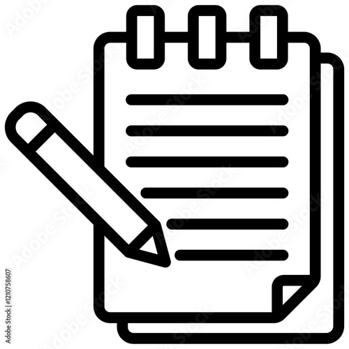 Draft Outline Icon