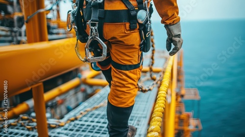 Safety Procedures on Offshore Platform Work