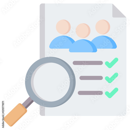 Census Flat Icon